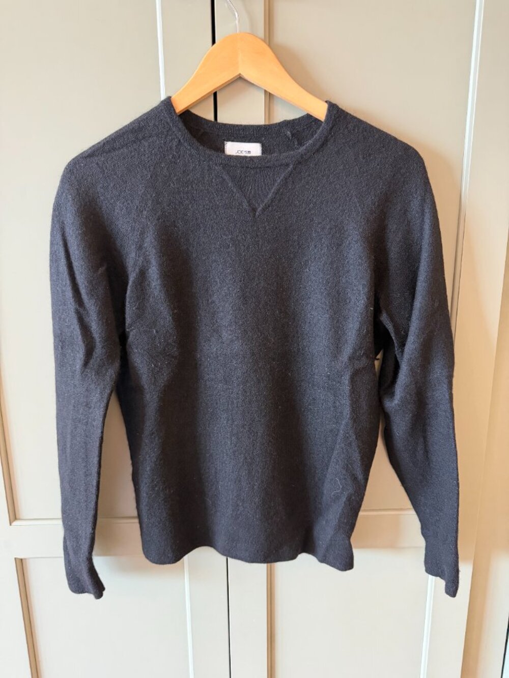 Joe’s Jeans Collection Black Crewneck Sweater Size Small